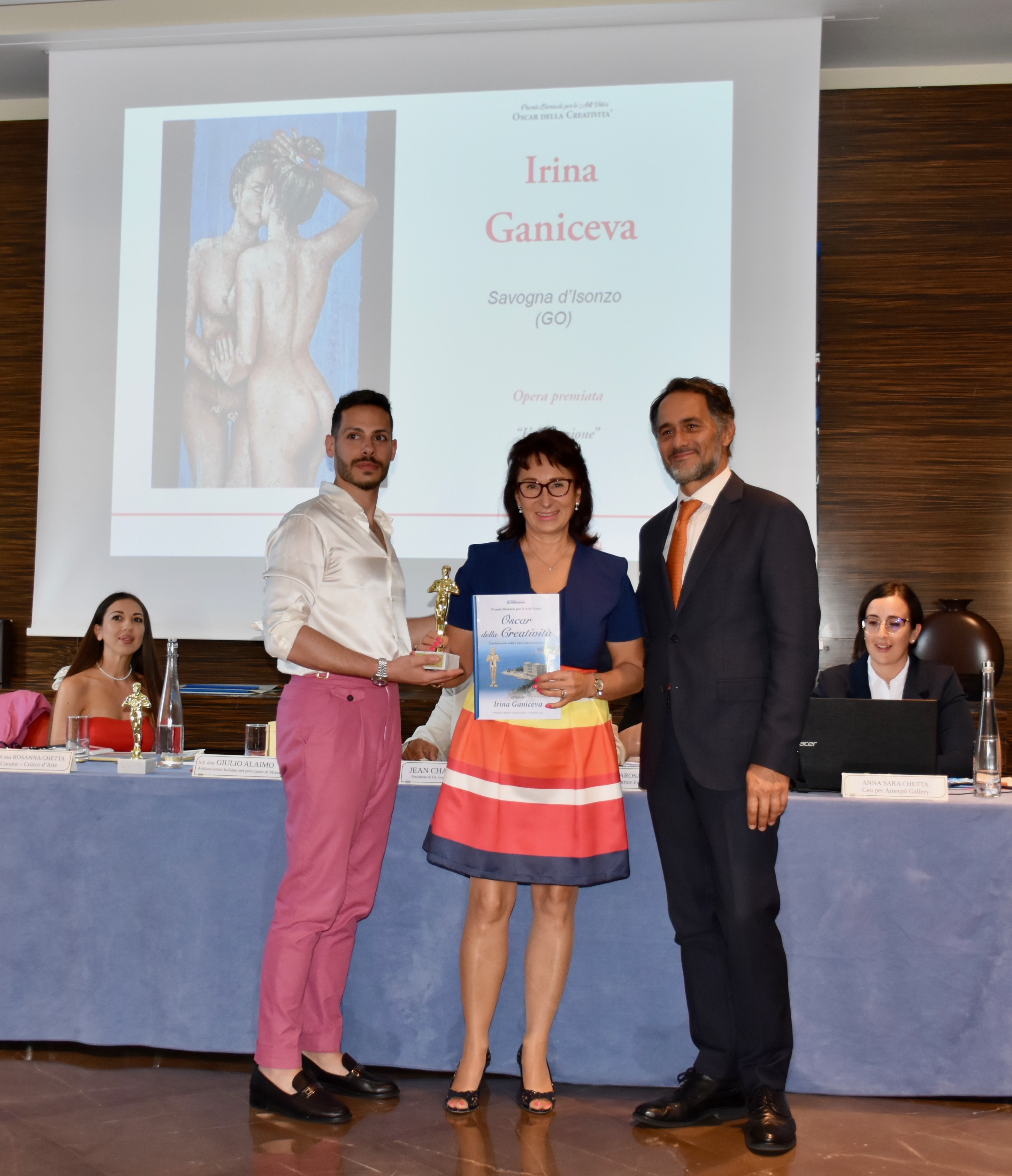 Irina Ganiceva Oscar della creativita Irina Ganiceva Oscar della creativita